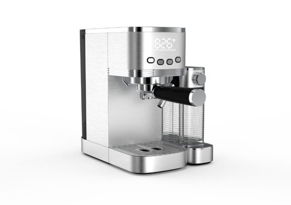 Geek Chef Espresso And Cappuccino Machine With Automatic Milk Frother,20Bar Espresso Maker For Home, For Cappuccino Or Latte,with ESE POD Filter, Stainless Steel, Gift For Coffee Lover Bar - Image 3