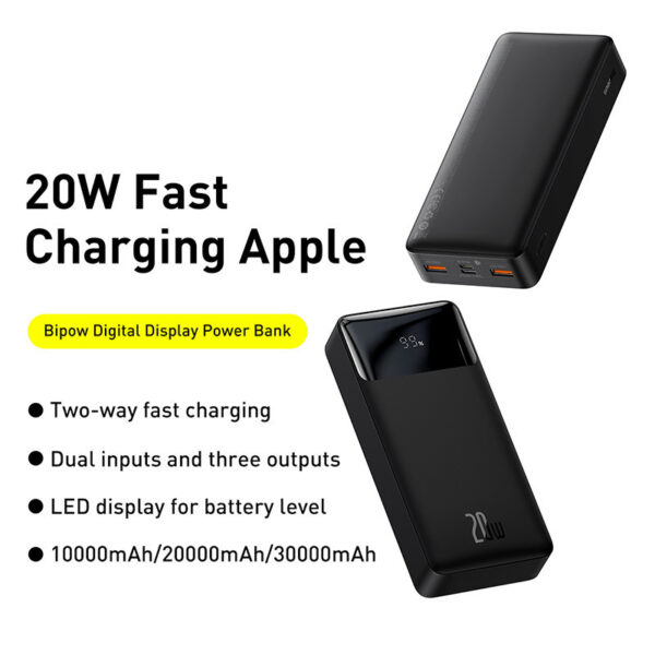 Power Bank Portable Charging Poverbank Mobile Phone External Battery Quick Charger Powerbank - Image 5