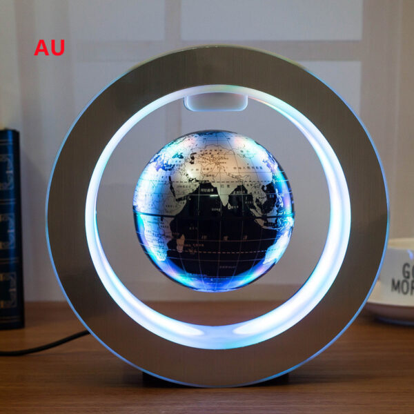 LED World Map Floating Globe Magnetic Levitation Light Anti Gravity Magic - Image 7