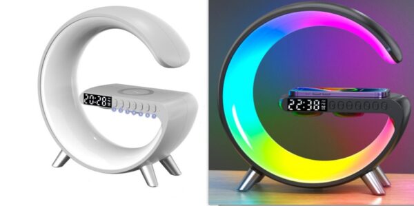 New Intelligent G Shaped LED Lamp Bluetooth Speaker - Image 10