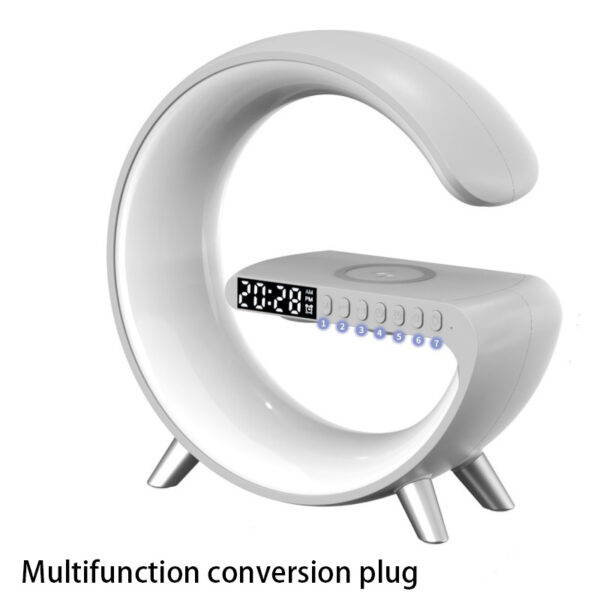 New Intelligent G Shaped LED Lamp Bluetooth Speaker - Image 8