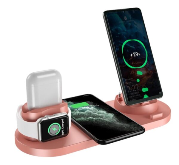 Charger For Phone Fast Charging Pad For Phone Watch 6 In 1 Charging - Image 7