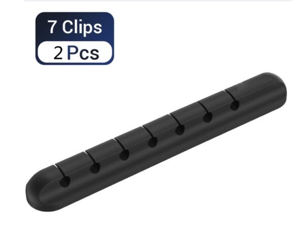 Silicone storage cable management cable clamp - Image 7