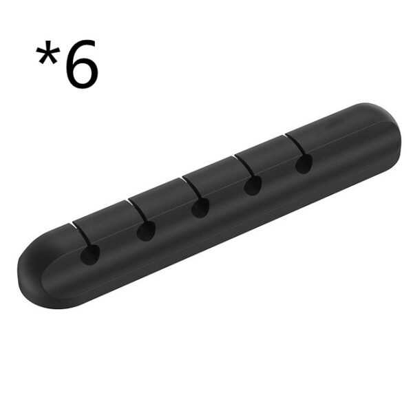 Silicone storage cable management cable clamp - Image 5
