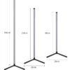Symphony Bluetooth-compatible RGB Floor Graffiti Smart APP Corner Atmosphere Lamp - Image 4