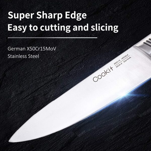 Kitchen Knife Set, 15 Piece Knife Sets with Block chef - Image 7