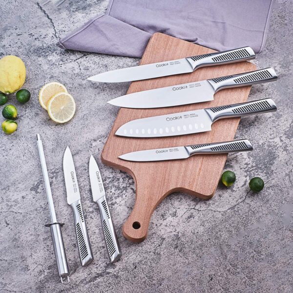 Kitchen Knife Set, 15 Piece Knife Sets with Block chef - Image 5
