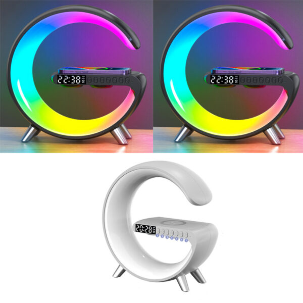 New Intelligent G Shaped LED Lamp Bluetooth Speaker - Image 6
