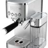 Geek Chef Espresso And Cappuccino Machine With Automatic Milk Frother,20Bar Espresso Maker For Home, For Cappuccino Or Latte,with ESE POD Filter, Stainless Steel, Gift For Coffee Lover Bar - Image 8
