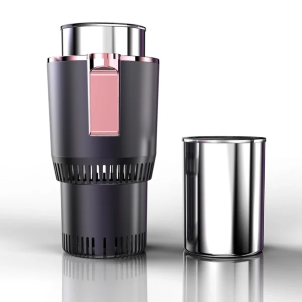 Car Heating Cooling Cup Mug Car Fridge Keep Beverage Coffee Miik Drinks Warmer Cooler Mini Car Refrigerator Portable Car Freezer - Image 6
