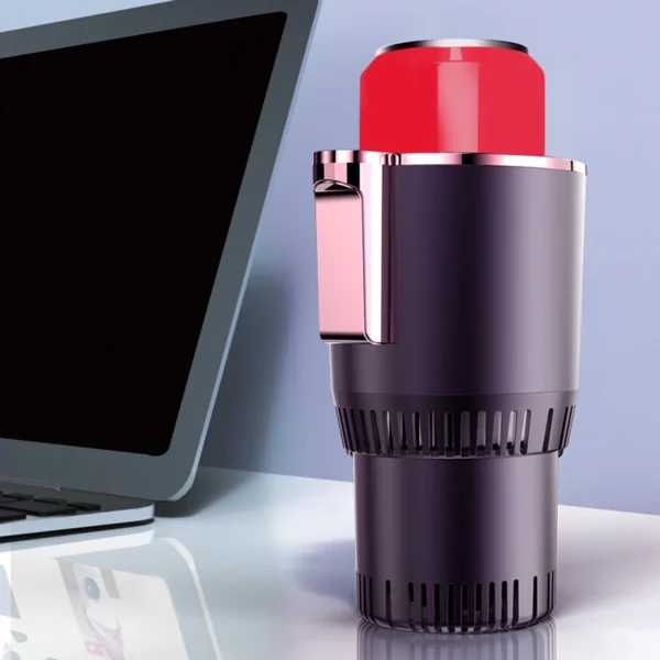 Car Heating Cooling Cup Mug Car Fridge Keep Beverage Coffee Miik Drinks Warmer Cooler Mini Car Refrigerator Portable Car Freezer - Image 5
