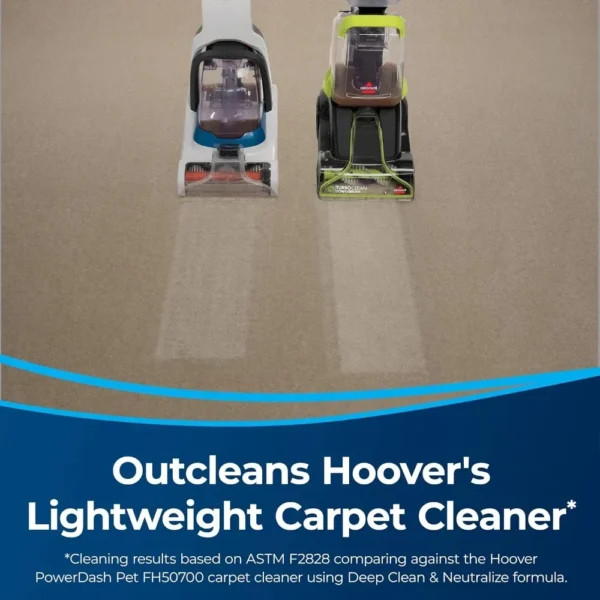 TurboClean PowerBrush Carpet Cleaner, Removable Nozzle. Easily maintain and clean your machine., Green/ Black large - Image 2