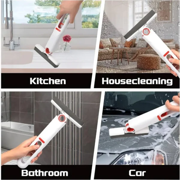 Powerful Squeeze Mini Mop Folding Home Cleaning Mops With Sponge Self-squeezing Floor Washing Mops Desk Window Car Clean Tools - Image 6