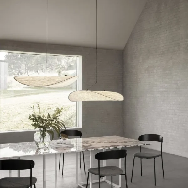 Nordic Tense Chandelier LED Ceiling Chandelier for Living Room Home Decor Handmade Silk LED Pendant Hanging Lamp - Image 5