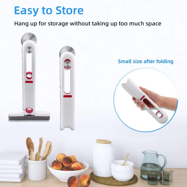 Powerful Squeeze Mini Mop Folding Home Cleaning Mops With Sponge Self-squeezing Floor Washing Mops Desk Window Car Clean Tools - Image 3