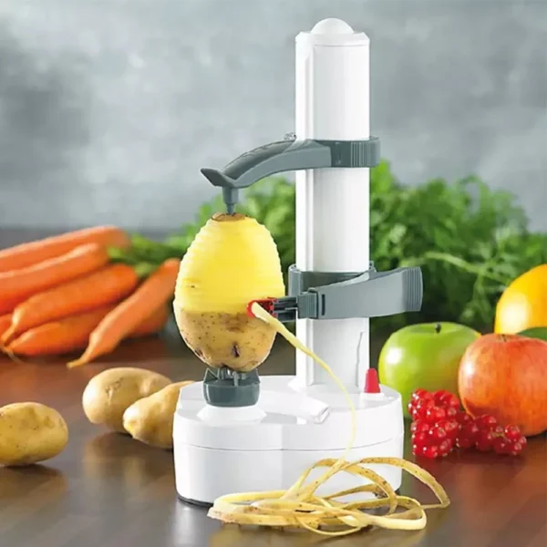 Multi-function Electric Peeler For Vegetables Fruit Potato Carrot Grater Peelers Cutter Kitchen Automatic Rotating Peeling Tool - Image 6