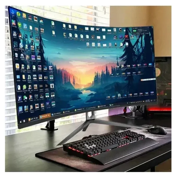 Best Gaming Monitor 2K Most Popular Curved Lcd Monitor 34inch Gaming Screen Monitors - Image 2