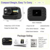 Instant Print Camera for Kids,2.0 Inch Screen Kids Instant Cameras, Christmas Birthday Gifts for Girls Age 3-12,Toddler Toy - Image 6