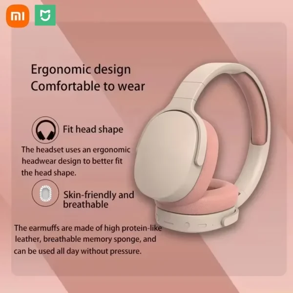 Xiaomi Wireless Headphones P2961 Bluetooth 5.3 Portable Earphone For Samsung Iphone Stereo Hifi Headset Game Earbuds With Mic - Image 3