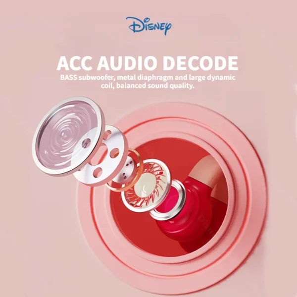 Disney DN12 Earclip TWS Wireless Earbuds HIFI Surround Stereo Bluetooth 5.3 Earphones Sports Gaming Bluetooth Headphone with Mic - Image 4