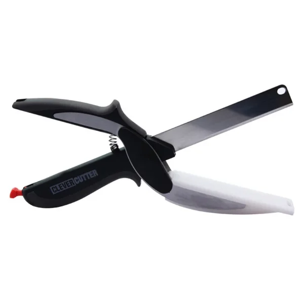 Vegetable Cutting Board Spring Scissors, Household Kitchen Knife, Auxiliary Food Scissors, 2-in-1 Kitchen Tools, New - Image 5