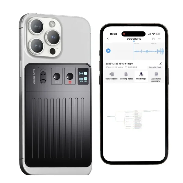 ChatGPT AI powered Mini Voice Note Recorder Realtime Translator Device phone charging free translator Intelligent VS Plaud Not