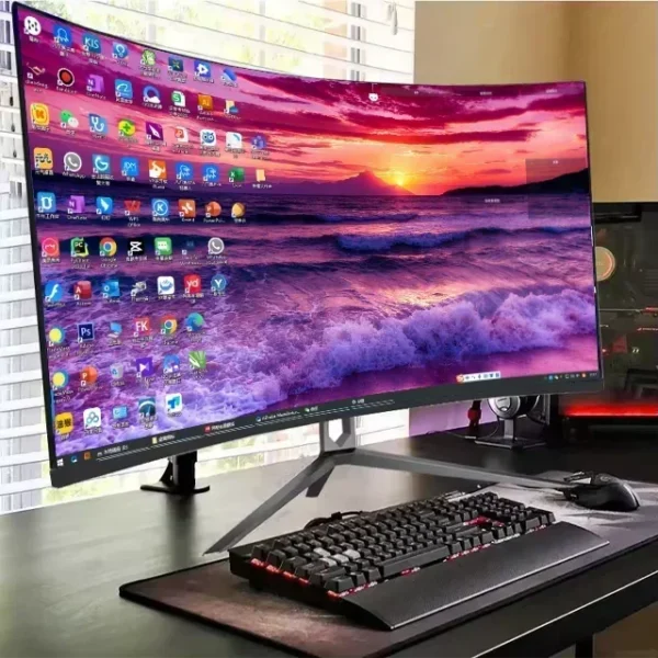 Best Gaming Monitor 2K Most Popular Curved Lcd Monitor 34inch Gaming Screen Monitors