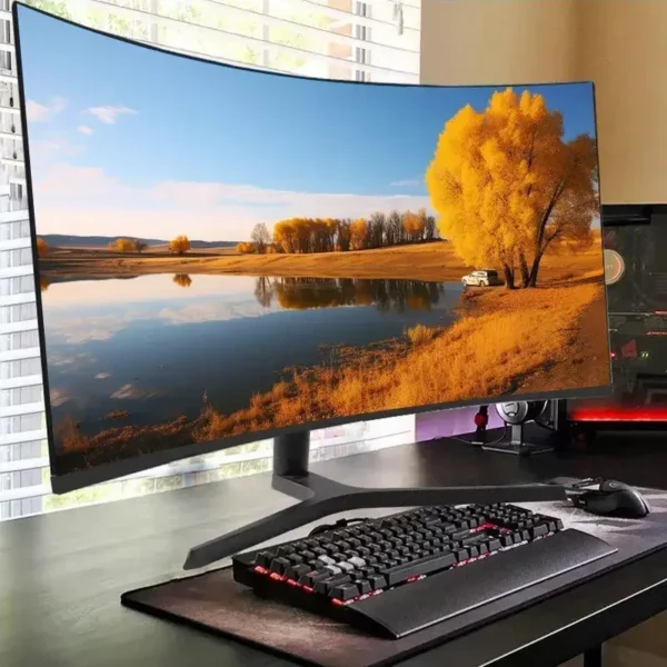 Best Gaming Monitor 2K Most Popular Curved Lcd Monitor 34inch Gaming Screen Monitors - Image 4